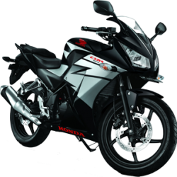 honda cbr 150 r lokal hitam