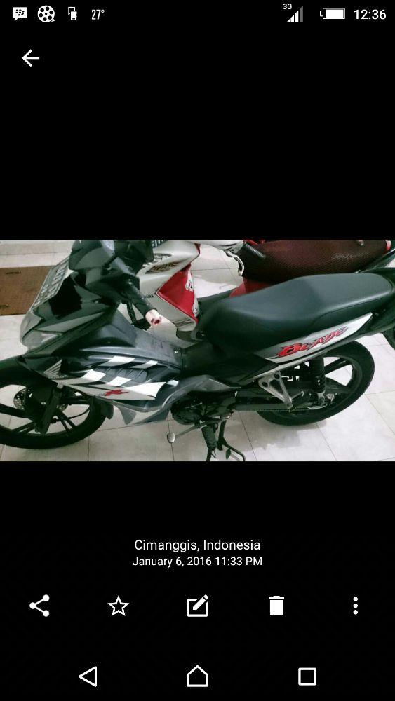 Dijual Honda Blade di Depok - Gambar1