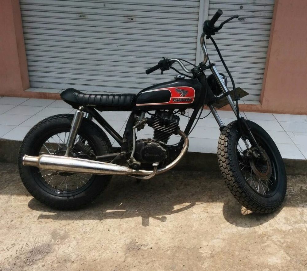 Japstyle Gl 100 Modif Jual Motor Honda GL Bandung