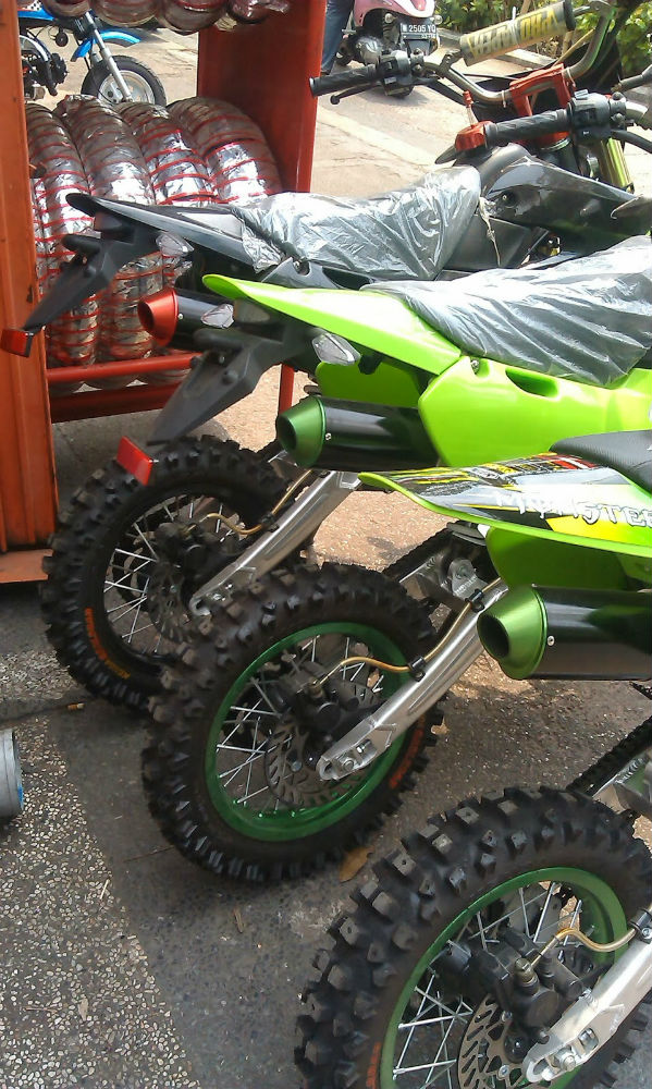 MOTOR MINI TRAIL 110 CC Merk GAZGAS,