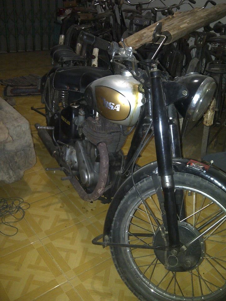 Motor Tua BSA M20 500cc