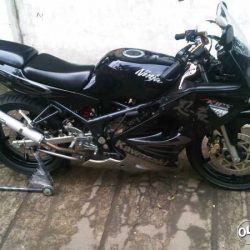 kawasaki ninja rr 150cc thn 2010 hitam