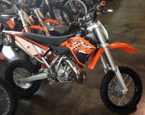 Mini trail ktm sx 50cc.