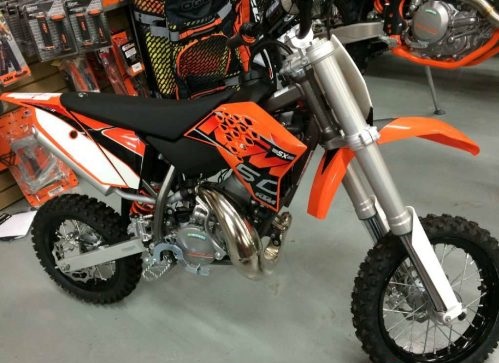 Motor KTM 50 SX.