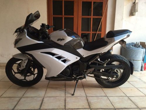 Kawasaki Ninja 250 Fi White 2013 - Gambar1