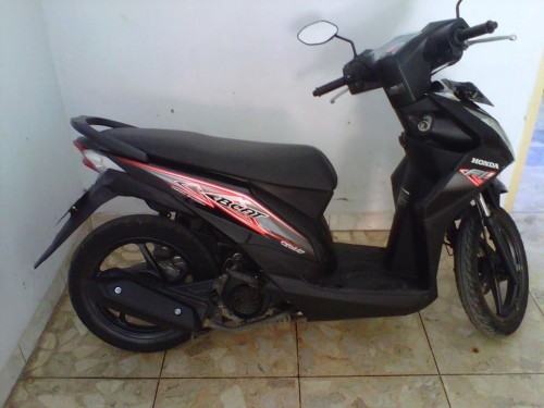 Honda Beat FI Thn 2013 Hitam Fuel PGM - Gambar3