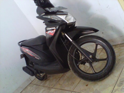 Honda Beat FI Thn 2013 Hitam Fuel PGM - Gambar2