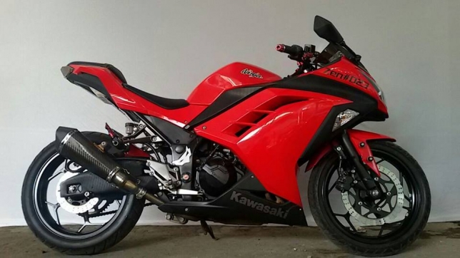 Kawasaki Ninja 250 r thn 2013 mulus variasi bikers - Gambar3