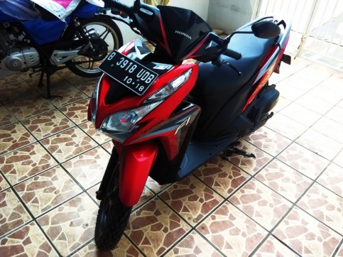 honda vario techno 125 pgm fi 2013 Merah - Gambar2