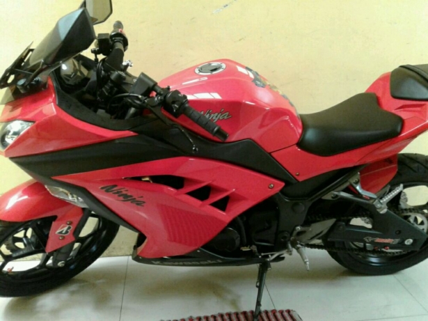 Dijual cepat Ninja 250 fi si merah merona - Gambar3