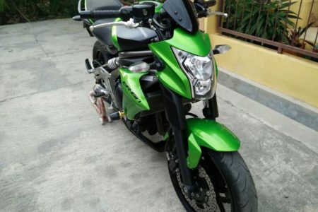 Крепление номера Kawasaki er6n