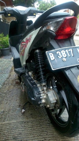 Honda Beat 2011 belakang