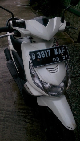 Honda Beat karbu 2011 tampak semua