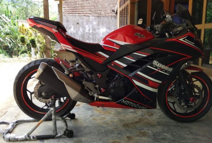 Harga motor ninja 250 bekas