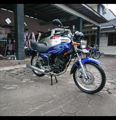 Yamaha Rxking 135cc 03 Blue Ori Jual Motor Yamaha Rx King Jakarta Utara